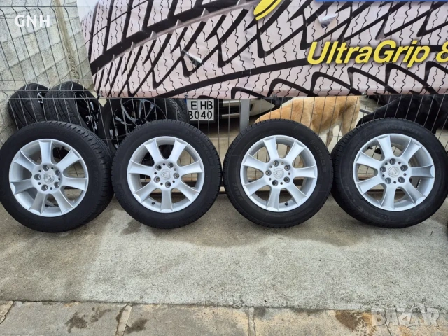 Джанти Aluett 15 цола 5х114,3 6.5j ,et45 195/60/15 Kia Mazda Honda