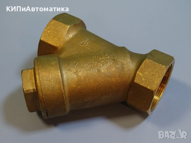 ъглов филтър Samson G2 PN25 brass Y-strainer filter
