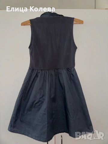 Vero moda елегантна рокля в тъмносиньо XS-S, снимка 2 - Рокли - 55678964