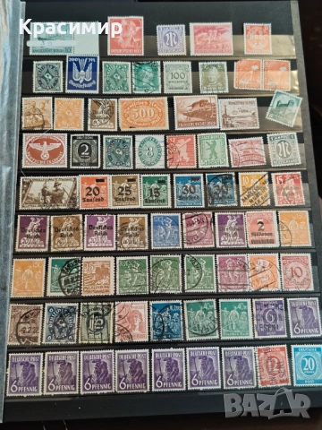 Vintage postage Stamps from Germany , снимка 10 - Филателия - 54006294