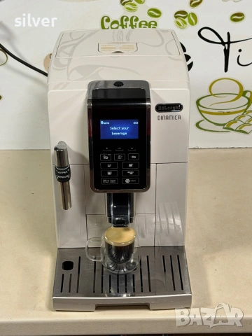 Кафемашина кафе автомат delonghi dinamica с гаранция