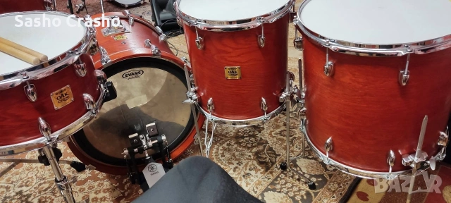 Комплект барабани Yamaha Oak custom, снимка 4 - Ударни инструменти - 54386829