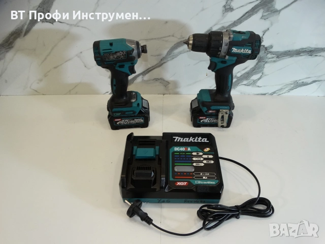 Комплект Makita 40 V XGT - Винтоверт + импакт драйвер