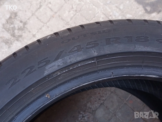 2бр. летни гуми PIRELLI Cinturato P7 225/45/ R18, снимка 10 - Гуми и джанти - 55427033