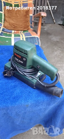 BOSCH PSS 230 - GERMANY/шлайф, снимка 2 - Куфари с инструменти - 51118051
