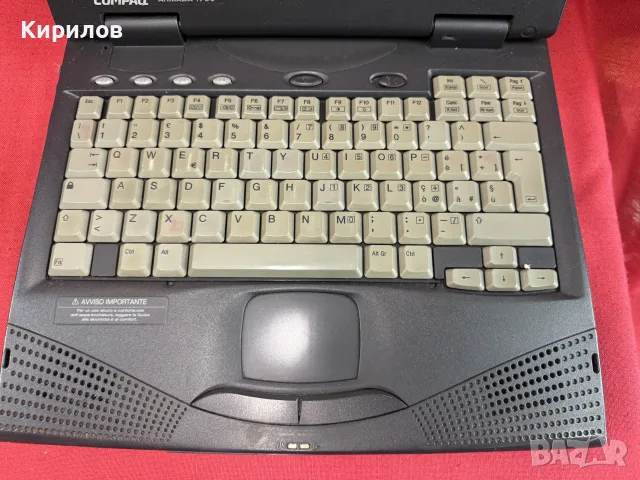 Ретро Лаптоп “Compaq Armada 1700”, снимка 4 - Части за лаптопи - 55298765