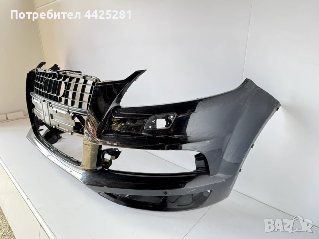 предна броня Audi Q7 S-line face 2009-2015 г. #1129V. 4L0807437L, снимка 4 - Части - 54719382