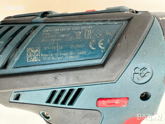 Винтоверт Bosch GSR 18V-28, снимка 4 - Винтоверти - 55376446