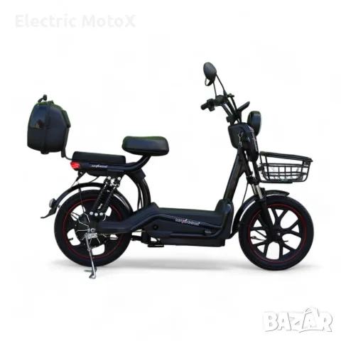 Електрически двуместен скутер – велосипед със 18″ гуми, 750W, 48V/20Ah, снимка 5 - Мотоциклети и мототехника - 55424602