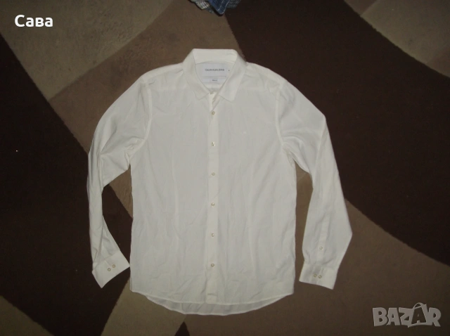 Ризи LA MARTINA, TOMMY HILFIGER, CALVIN KLEIN  мъжки,Л-ХЛ, снимка 14 - Ризи - 54782509