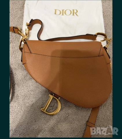 Dior маркова чанта естествена кожа, снимка 4 - Чанти - 55279373