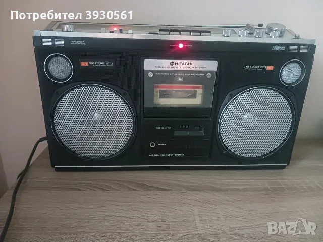 Радиокасетофон hitachi trk 8080e, снимка 2 - Радиокасетофони, транзистори - 55563080