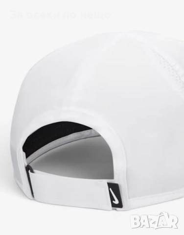 NIKE Dri-FIT Club Cap White Бяла Шапка С Козирка Код P2698, снимка 3 - Шапки - 55054630