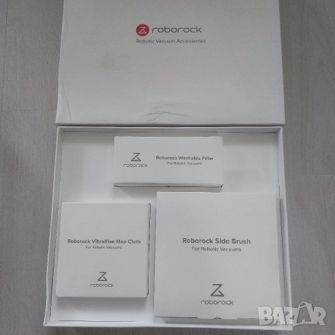 Пълен сет аксесоари (HCTZ11RR) за Roborock S7 / S8 / S6 / S5 / Xiaomi – ЧЕРНИ, снимка 2 - Друга електроника - 54470837