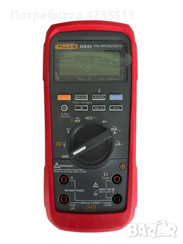 Fluke 28 II Ex Цифров мултиметър, снимка 3 - Друга електроника - 55690214