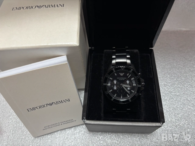 НОВ! Мъжки часовник Emporio Armani AR11363 Diver Chronograph, снимка 13 - Мъжки - 54631646