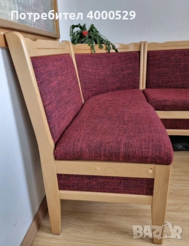 Кухненска пейка, снимка 2 - Дивани и мека мебел - 55228665