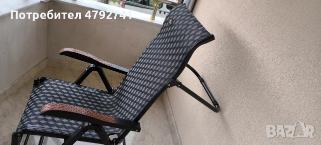 Сгъваем стол / Шезлонг, снимка 4 - Столове - 54165425