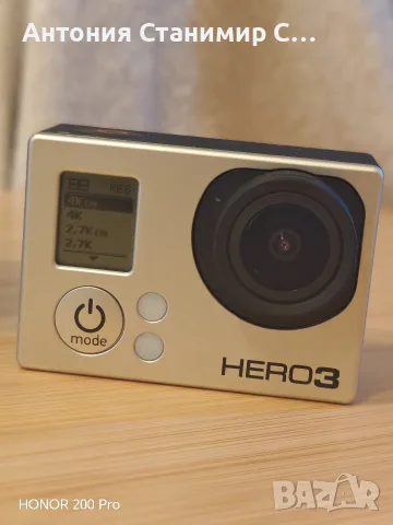 Gopro hero 3 black 4k, снимка 11 - Камери - 55504696