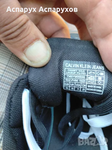 продавам мъжки маратонки Calvin Klein , снимка 4 - Маратонки - 55421331