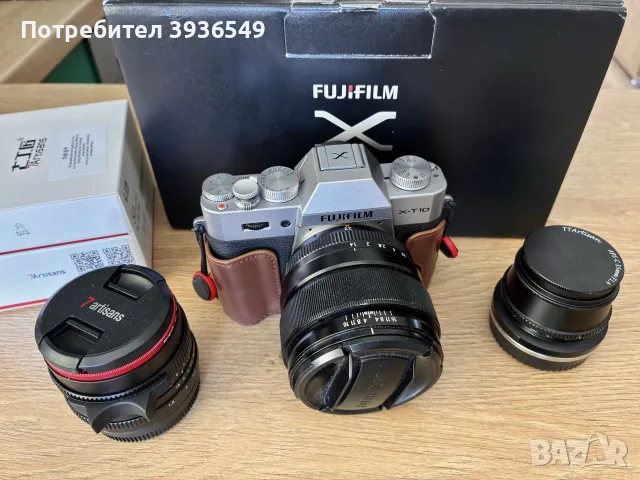 Fujifilm X-T10 с обективи