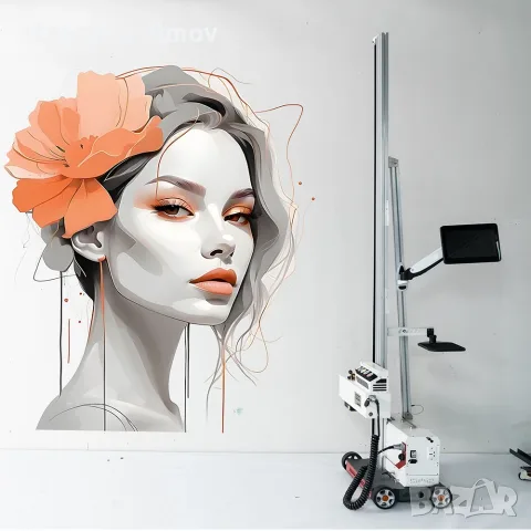UV Wall Printer TMP1000 | Две Epson i1600 глави | + Комплект мастила, снимка 4 - Други машини и части - 55375915