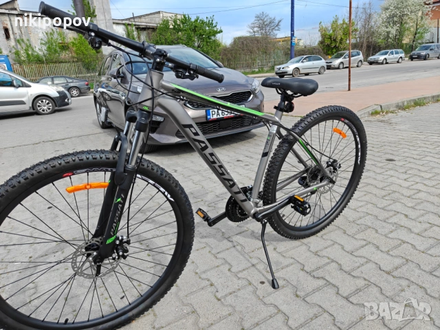 BG Алуминиев велосипед 29" EGBERT сив, снимка 9 - Велосипеди - 54277080