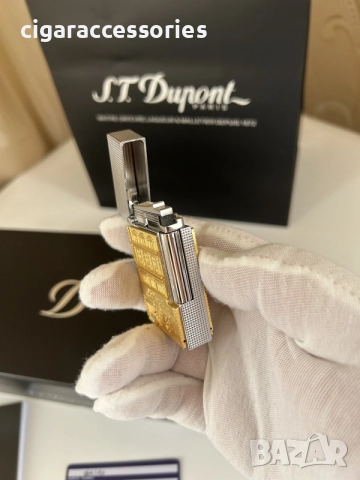 Запалка S.T. Dupont Ligne 2 Hotel Particulier – пълен комплект, снимка 2 - Запалки - 55207884