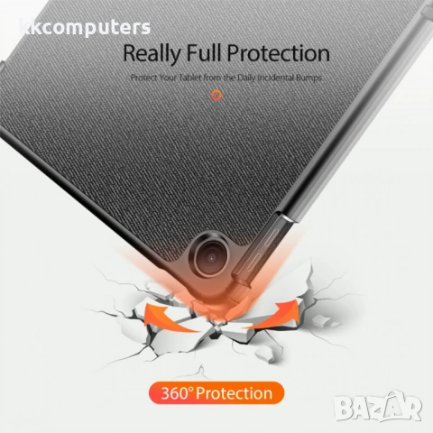 Xiaomi Redmi Pad 2 SE/Pad 2 9.7" калъф – PU кожа, сгъваема подставка, протектор, 3 цвята, снимка 8 - Калъфи, кейсове - 54627533