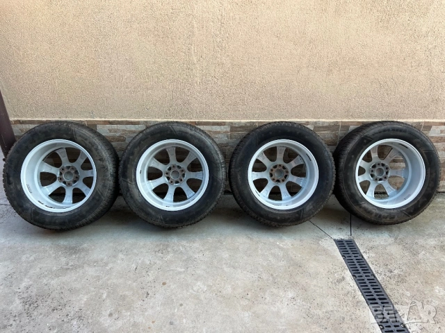 Джанти TOYOTA RAV 4 , 5x114.3 , 17 цола + гуми 225/65 DOT:2125 - ЧИСТО НОВИ, снимка 2 - Гуми и джанти - 54445092