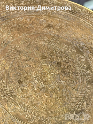 Антична мароканска маса за кафе/чай, снимка 10 - Антикварни и старинни предмети - 54827763