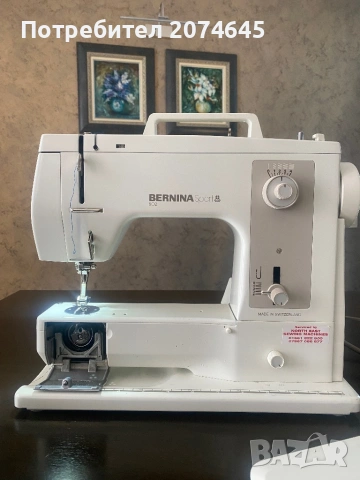 Шевна машина Bernina 802 Sport/singer/, снимка 5 - Шевни машини - 54586693