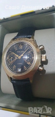 ПАЛЬОТ механичен хронограф СССР, снимка 2 - Мъжки - 54102376