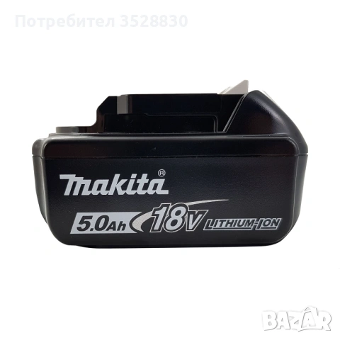 Комплект Макита оригинална батерия Makita BL1850B и оригинално бързо зарядно Makita DC18RC LXT 18V, снимка 4 - Други инструменти - 54356697