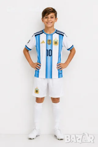 Детски футболен екип Lionel Messi/ Лео Меси  – Аржентина ! НОВО