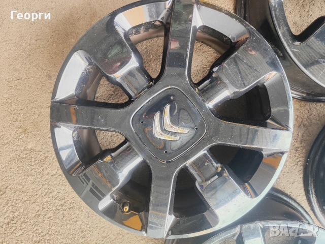 4бр. алуминиева джанта 4x108 17цола за Citroen, снимка 3 - Гуми и джанти - 54211175