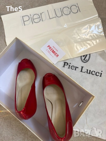 Обувки на висок ток, pier Lucci, носени са 2 часа, без забележки, снимка 2 - Дамски обувки на ток - 54173535