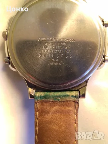 Часовник CITIZEN GN-4-S, снимка 3 - Антикварни и старинни предмети - 55624112