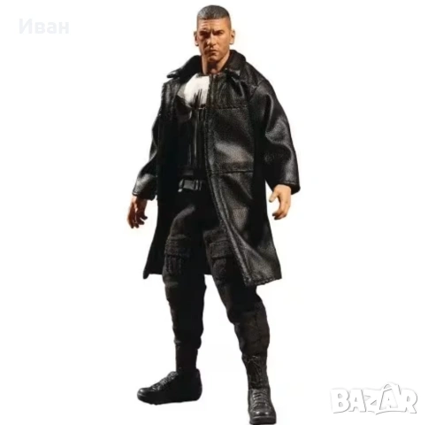 Mezco Toyz The Punisher / Наказателят от Netflix серияла, фигура на One:12, снимка 10 - Колекции - 54113413