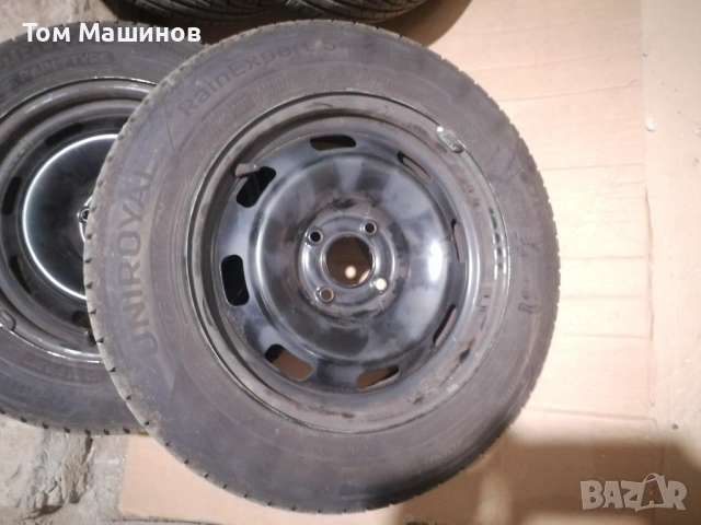 КОМПЛЕКТ ГУМИ С ДЖАНТИ - ЛЕТНИ, ЗА ПЕЖО / СИТРОЕН , снимка 4 - Гуми и джанти - 54607833