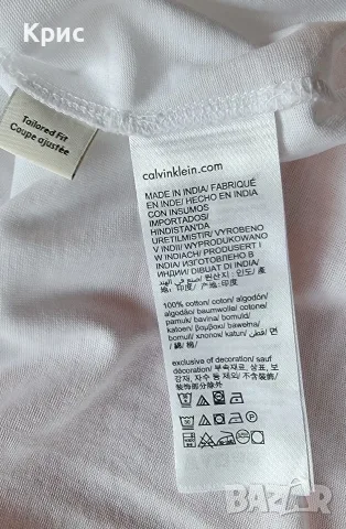 CALVIN KLEIN оригинална нова тениска, снимка 8 - Тениски - 55394284