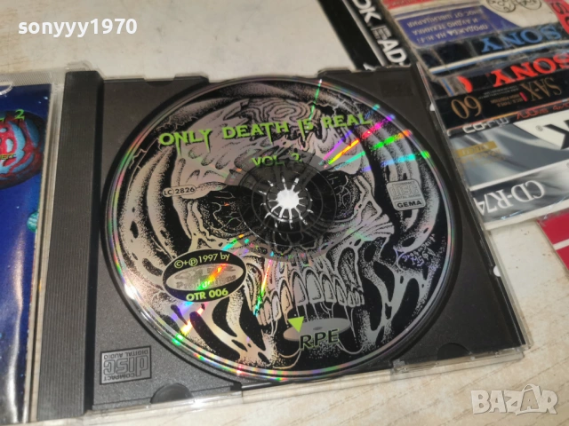 ONLY DEATH IS REAL CD 2-ВНОС GERMANY 0406261001H2E6R, снимка 13 - CD дискове - 54774057