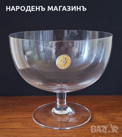 WMF – Нова оригинална немска купа за салата от кристално стъкло сервиз кристал кутия , снимка 4 - Други ценни предмети - 55062797