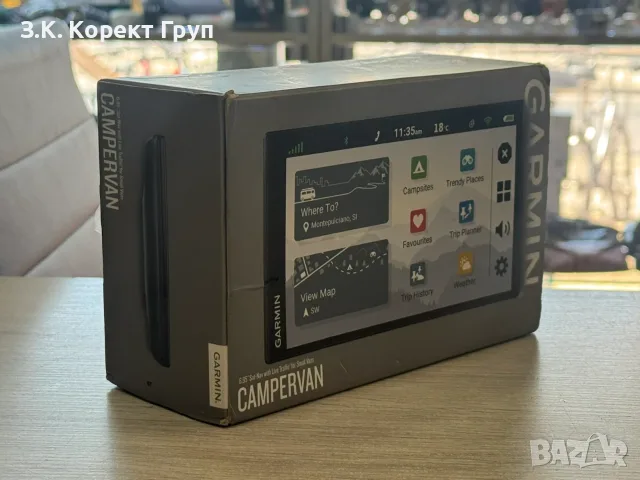 GPS Навигация за кемпери Garmin CamperVan 7 инча, снимка 3 - Garmin - 55491589