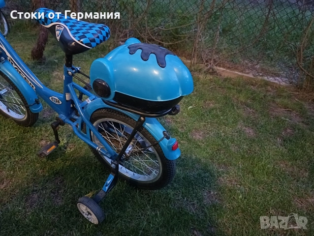 Детско колело 16 цола с помощни колела, снимка 3 - Велосипеди - 54626101