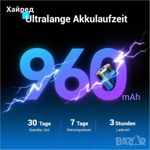 НОВ МЪЖКИ СМАРТ ЧАСОВНИК BLACKVIEW W50, снимка 8 - Смарт часовници - 54305819