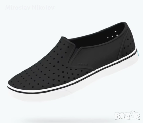 Native, Спортни обувки Miles, Черен, 45, снимка 2 - Ежедневни обувки - 54437871