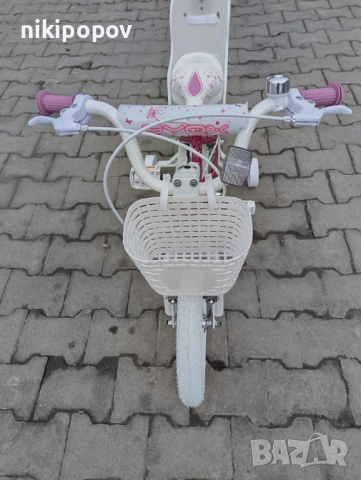 X Детски велосипед 14" FLOWER розов, снимка 10 - Велосипеди - 54395021