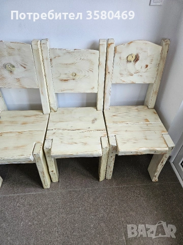 истински масивни столове , снимка 3 - Столове - 54212022