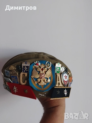 Военна пилотка СССР, снимка 3 - Антикварни и старинни предмети - 54965109